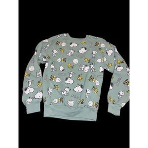 Peanuts snoopy Sweatshirt Adult Women Junior XS sweatshirt